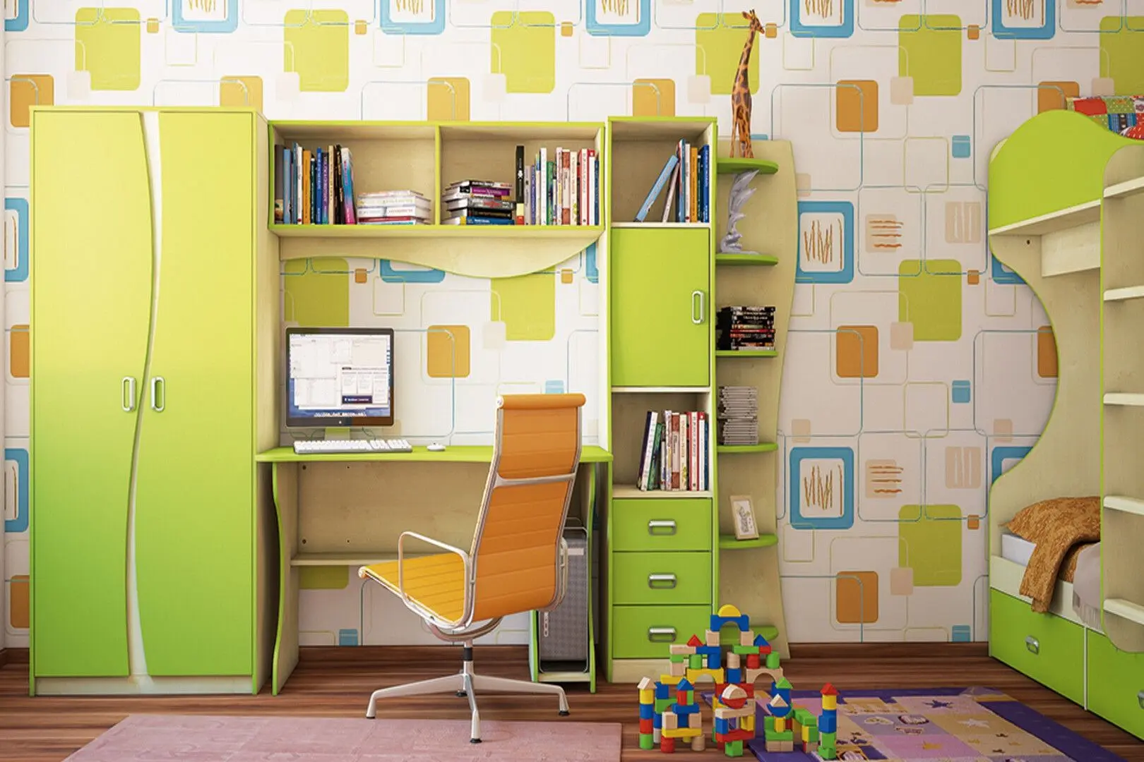 Pat suprapus Неман Kombi МН-211-06 (Birch/Lime) - 3