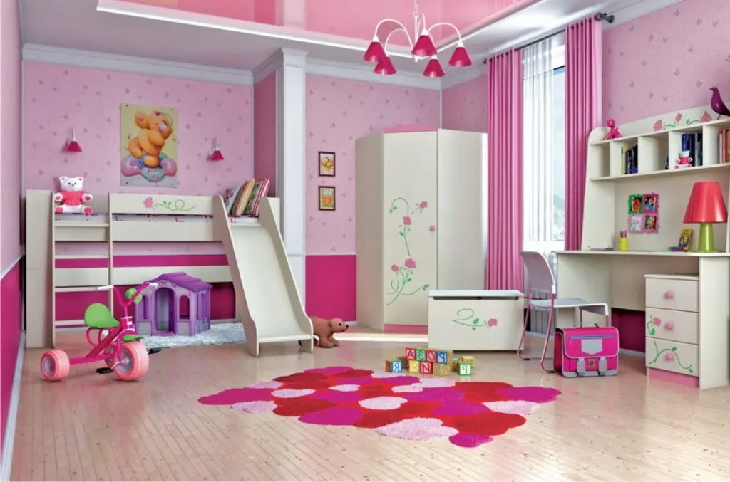 Pat suprapus Неман Teddi Rozaliya КРД-120-2Д1 80x190 (Cream/Pink) - 4