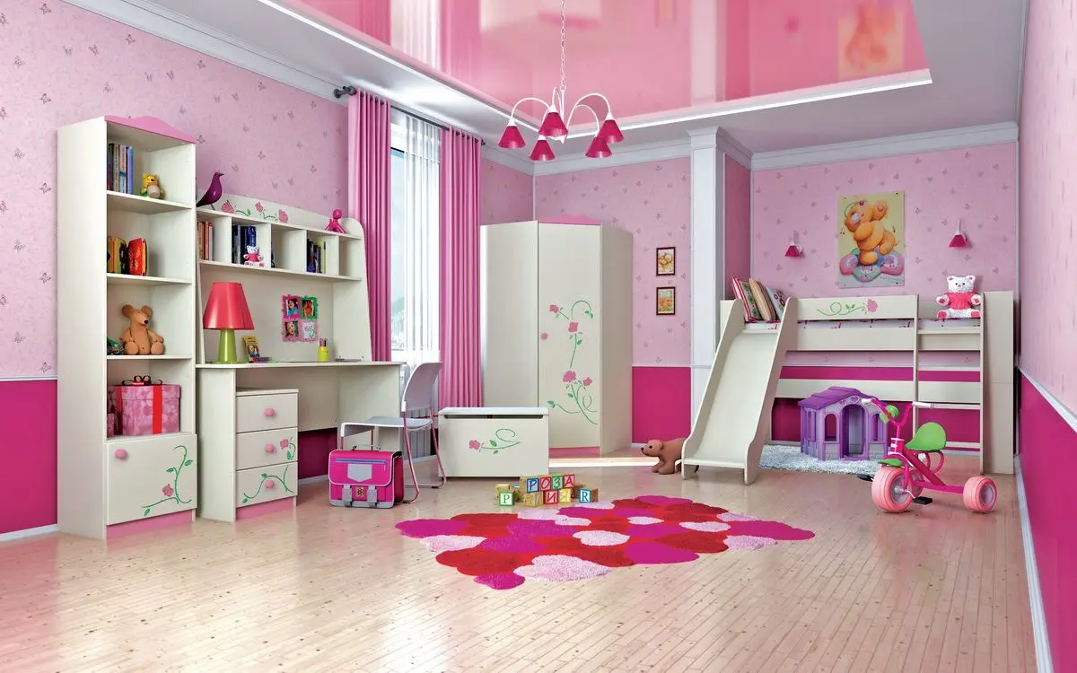 Pat suprapus Неман Teddi Rozaliya КРД-120-2Д1 80x190 (Cream/Pink) - 3