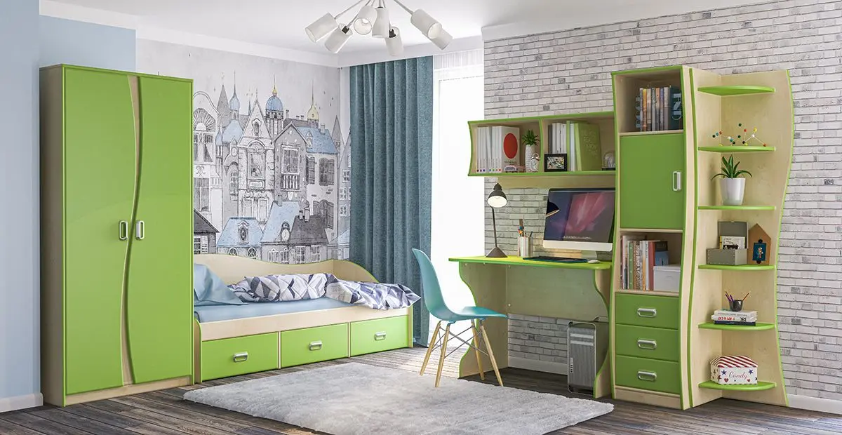 Pat Неман Kombi МН-211-02 (Birch/Lime) - 3