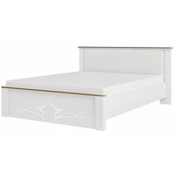 Кровать Неман Либерти МН-313-01 160x200 (Белый Глянец/Белый)