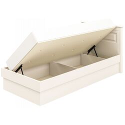 Кровать Неман Марсель МН-126-18(1) 90x200 (Крашеное Дерево/Крем) Thumb