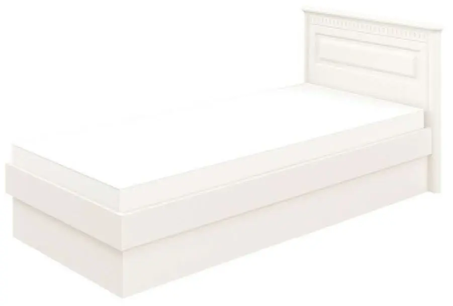 Кровать Неман Марсель МН-126-18(1) 90x200 (Крашеное Дерево/Крем)