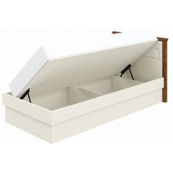 Кровать Неман Марсель МН-126-18 90х200 Крем/Дуб Кантри (с подъем. мех.) Thumb