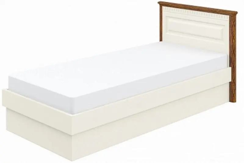 Кровать Неман Марсель МН-126-18 90х200 Крем/Дуб Кантри (с подъем. мех.)