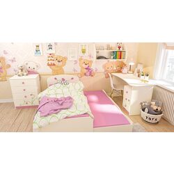 Pat Неман Teddi Rozaliya КР-3Д1 80x190 (Cream/Pink) Thumb