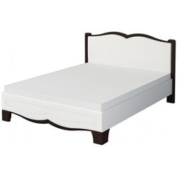 Кровать Неман Тиффани МН-122-01М 160x200 Венге/Белый Полуглянец (с подъем. мех.)