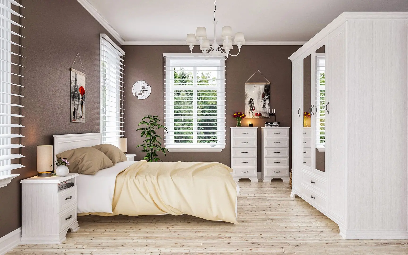 Кровать Неман Юнона МН-132-01 160 (Белый Структурный) - 2