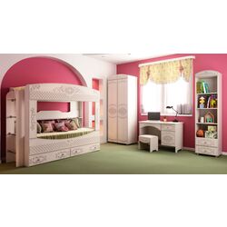 Pat suprapus Олмеко Karolina 80x190 (Patina/Woodline Cream/Sandal White) Thumb