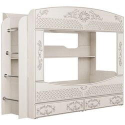 Pat suprapus Олмеко Karolina 80x190 (Patina/Woodline Cream/Sandal White)