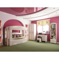 Pat suprapus Олмеко Karolina 80x190 (Woodline Cream/Sandal Light) Thumb