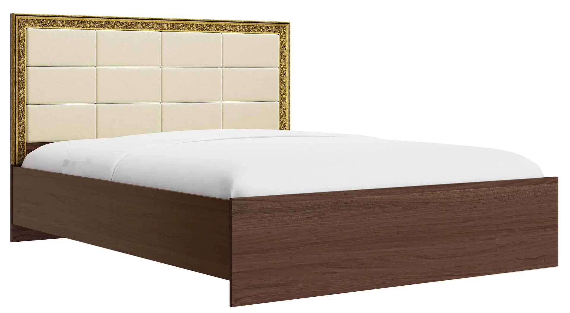 Pat Олмеко Ayrum 06.02-01 160x200 Cagliari Oak/Gold/Cream (baza lamele)