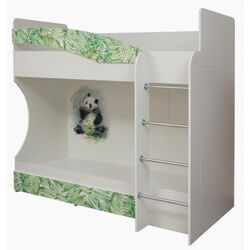 Pat supraetajat Олмеко Adel-1 Panda White 80x200 (dreapta)