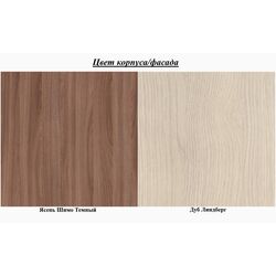 Pat supraetajat Олмеко Adel-3 80x190 (Ash Shimo Dark/Lindberg Oak) Thumb