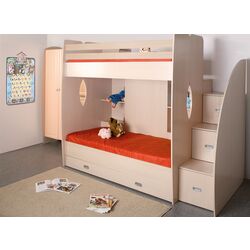 Pat supraetajat Олмеко D1 80x190 (Lindberg Oak) Thumb