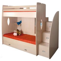 Pat supraetajat Олмеко D1 80x190 (Lindberg Oak)