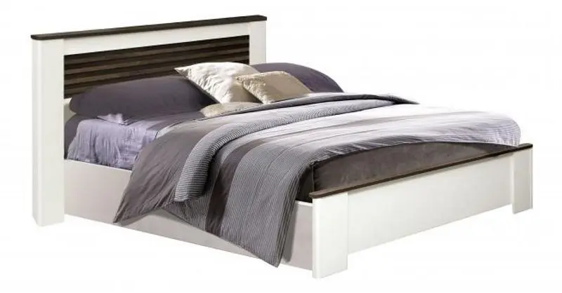 Pat Олмеко Ameliya 36.02-01 baza de lamele 140x200 (White Loft/Oak Styling)