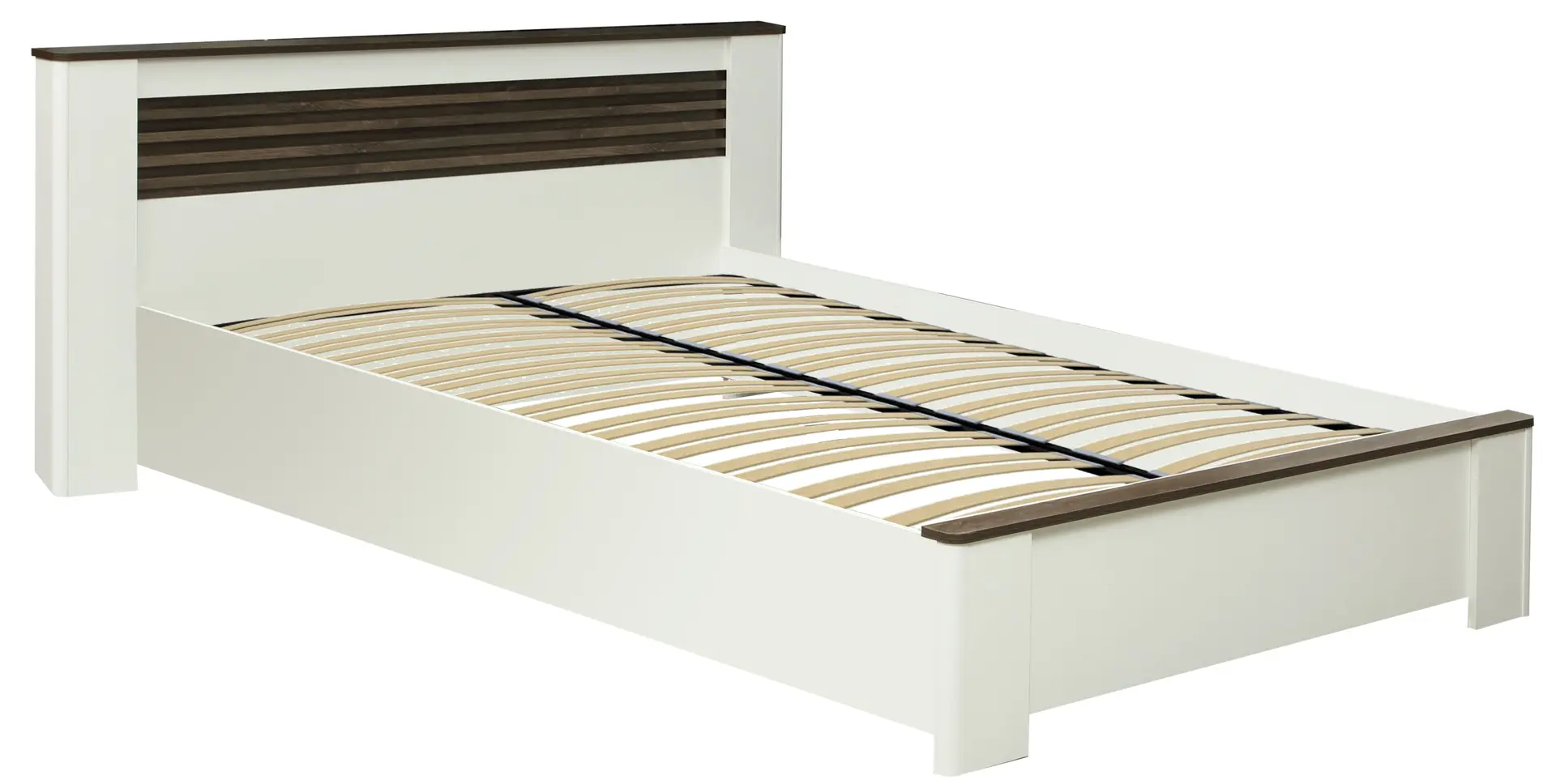 Pat Олмеко Ameliya 36.02-01 baza de lamele 140x200 (White Loft/Oak Styling)