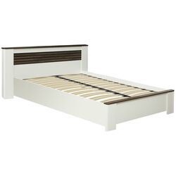 Pat Олмеко Ameliya 36.02-02 160x200 White Loft/Styling Oak (baza lamele)