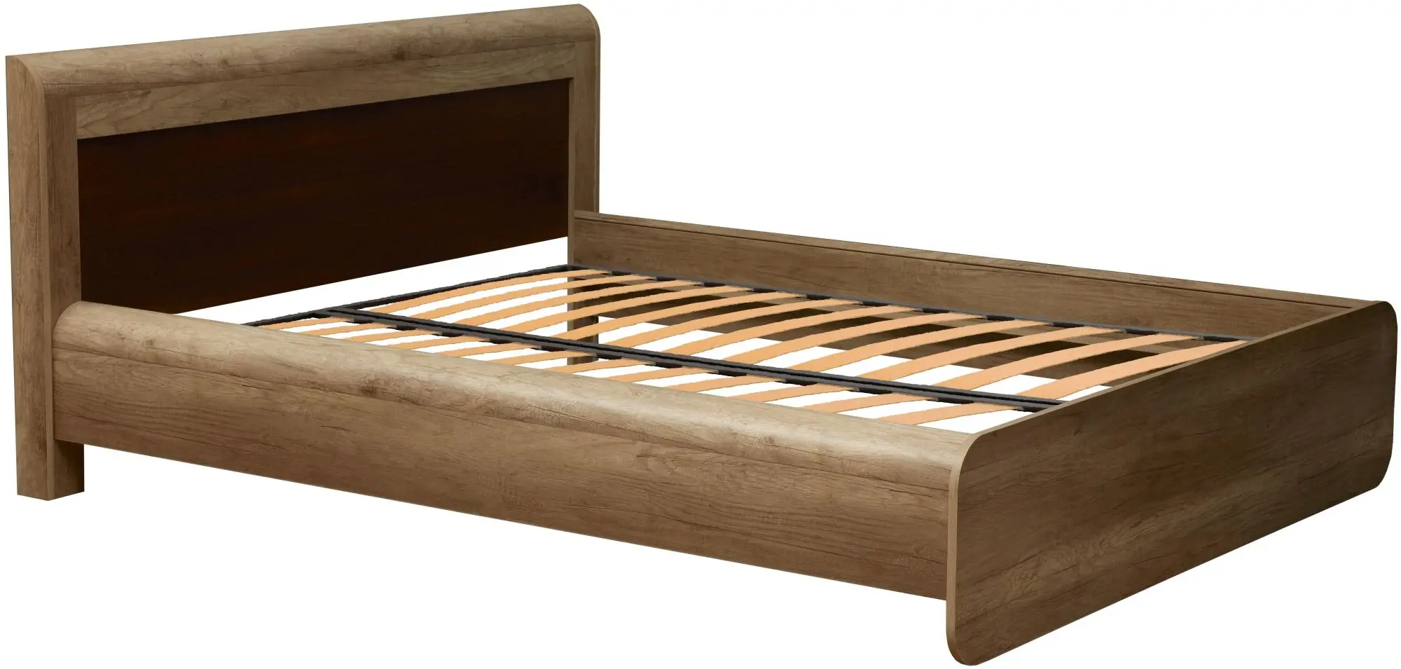 Кровать Олмеко Фантазия 34.25 - 02 160x200 (Дуб Каньон/Дуб Кальяри) - 4