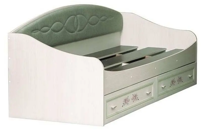 Pat Олмеко Florentsiya-14 80x200 (Woodline Cream/Arusha Wenge Patina Pistachio/Nephritis) - 6