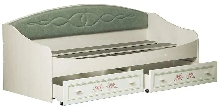 Pat Олмеко Florentsiya-14 80x200 (Woodline Cream/Arusha Wenge Patina Pistachio/Nephritis) - 5