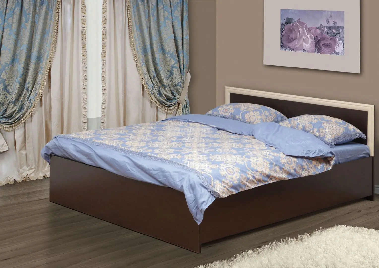 Pat Олмеко Friz 21.52-01 140x200 (Wenge/Lindbergh Oak) - 2