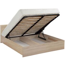 Кровать Олмеко Фриз 21.52 140x200 Дуб Сонома (с подъем. мех.) Thumb