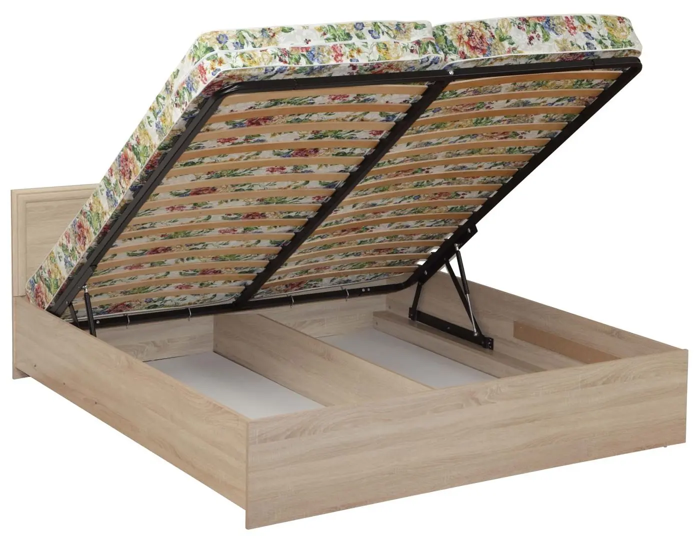 Кровать Олмеко Фриз 21.53 Дуб Сонома (с подъем. мех.) - 4