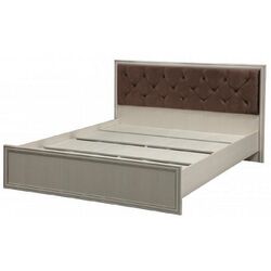 Кровать Олмеко Габриэлла 06.02-02 160x200 (Вудлайн Кремовый/Сандал Белый/Бронза) Thumb