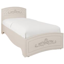 Pat Олмеко Karolina 120x200 Patina/Woodline Cream/Sandal White (cu bază ortop.)