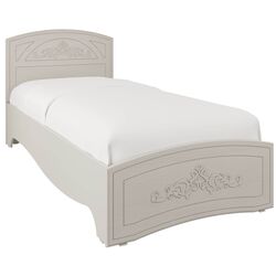 Pat Олмеко Karolina 120x200 Woodline Cream/Sandal White (cu bază ortop.)