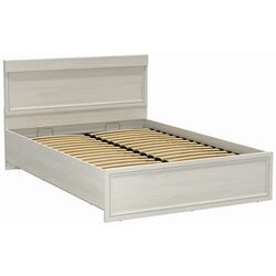 Кровать Олмеко Лиана 45.25-02 160x200 ламельное основание (Ясень Анкор Светлый) Thumb