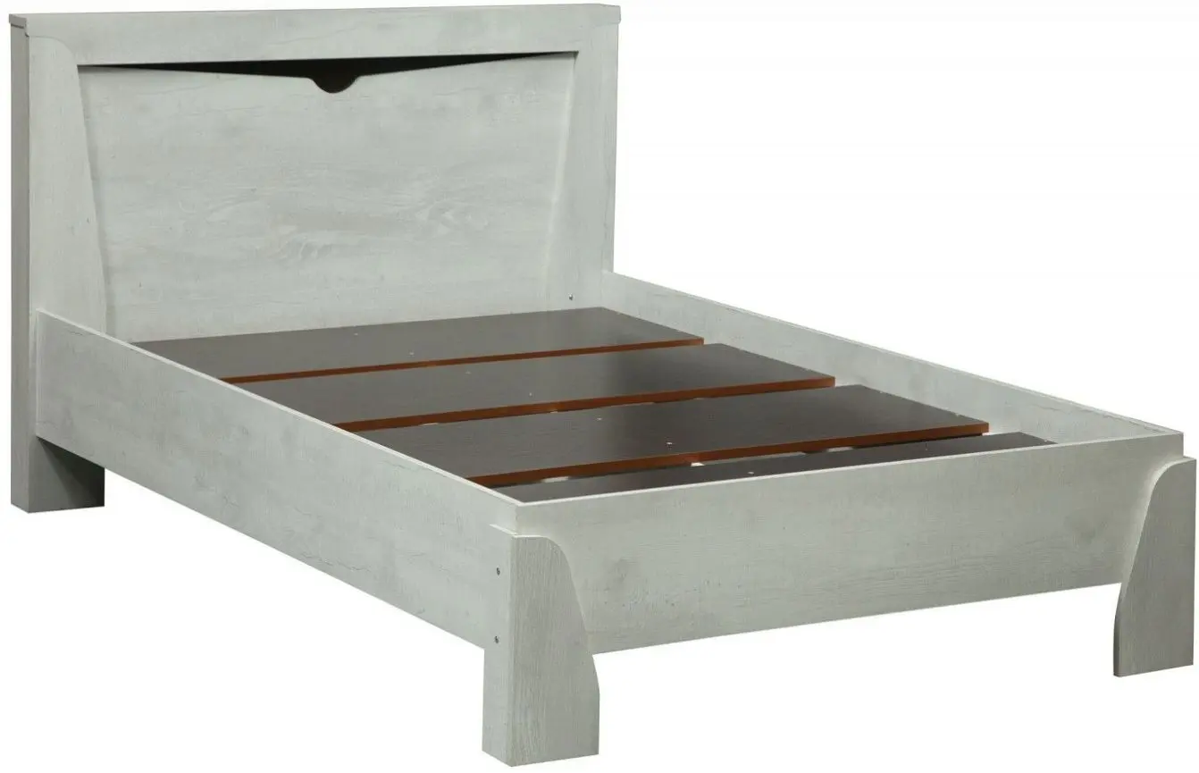 Pat Олмеко Lyuchiya 33.07 90x200 (Pine Concrete White/Wenge Oak)