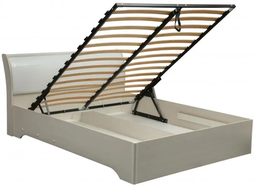 Pat Олмеко Mona 06.297 Woodline Cream/Crocodile White Gloss (cu mec. de ridicare)