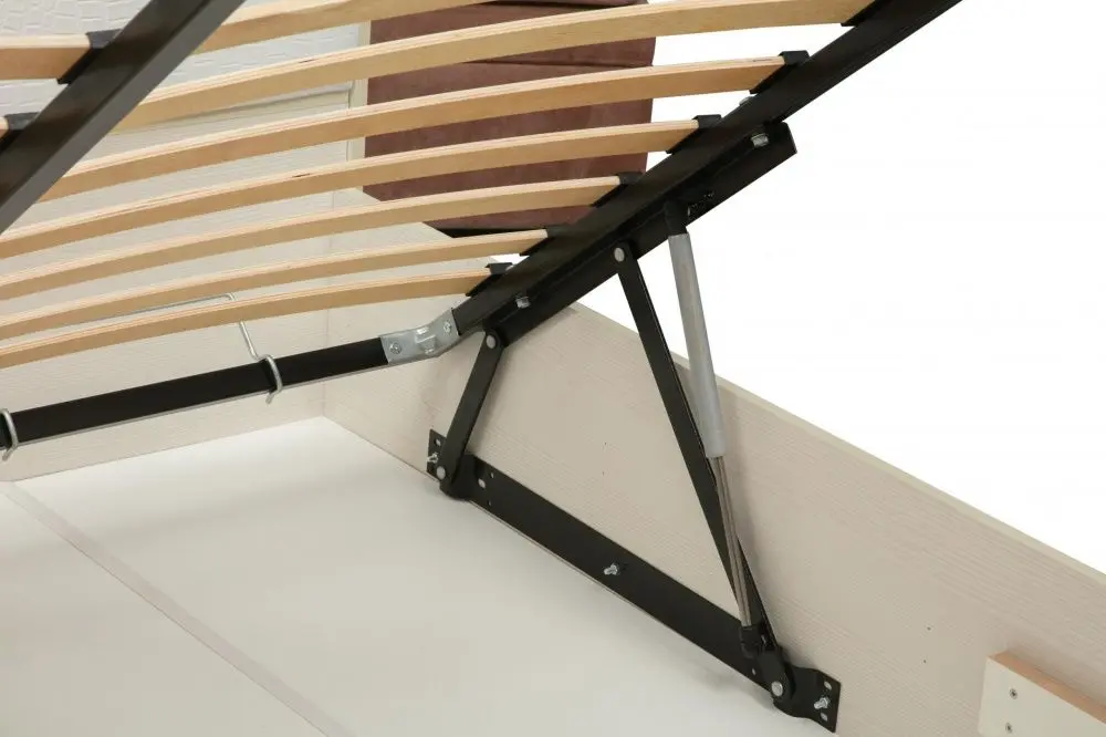 Pat Олмеко Mona 06.298 Woodline Cream/Crocodile White Gloss (cu mec. de ridicare) - 5