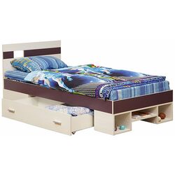 Pat Олмеко Nekst 06.296 90x200 (Woodline Cream/Eggplant) Thumb