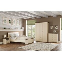 Pat Олмеко Provans 37.24-01 140x200 Beige/Cagliari Oak (baza lamele) Thumb