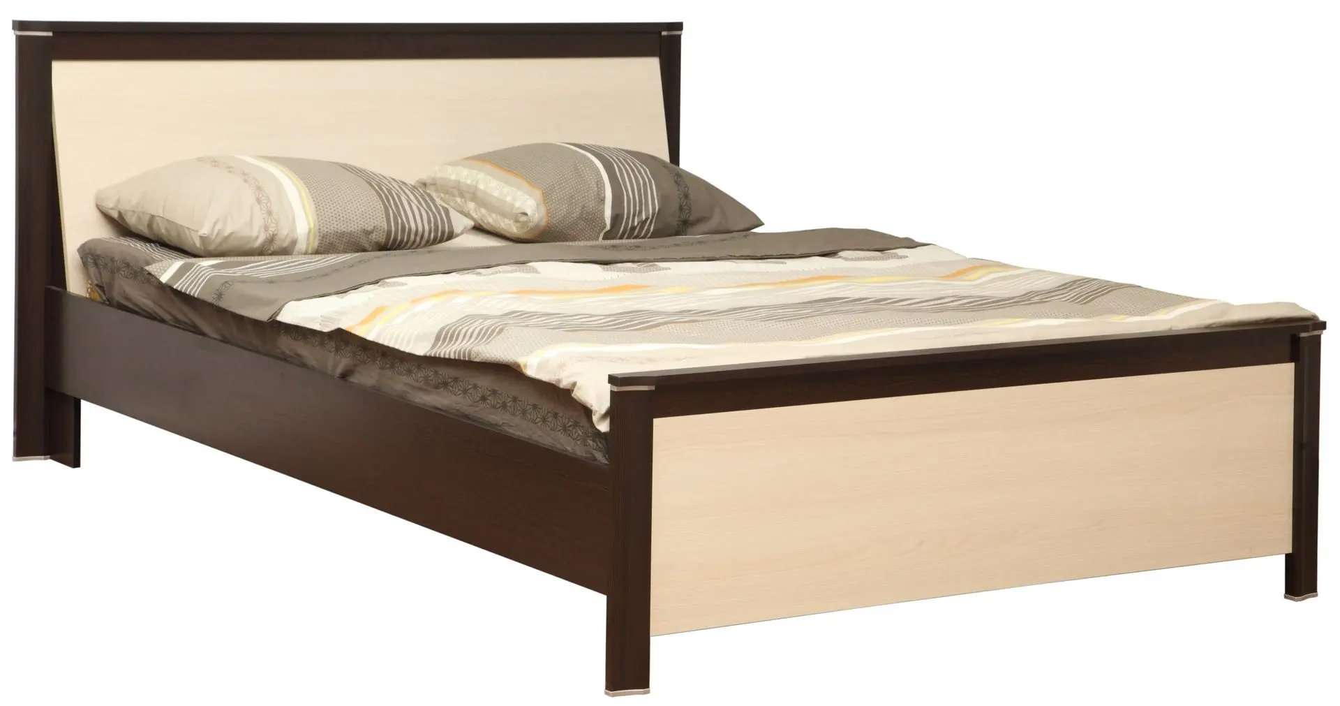 Кровать Олмеко Стелла 06.240 (Венге/Дуб Линдберг) - 4