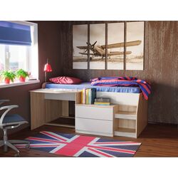 Pat Олмеко Toni-12 (Sonoma Oak/White) Thumb