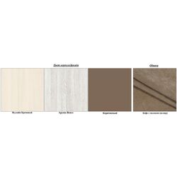 Pat Олмеко Toni-4 80x200 (Woodline Cream/Arusha Wenge/Coffee with milk) Thumb