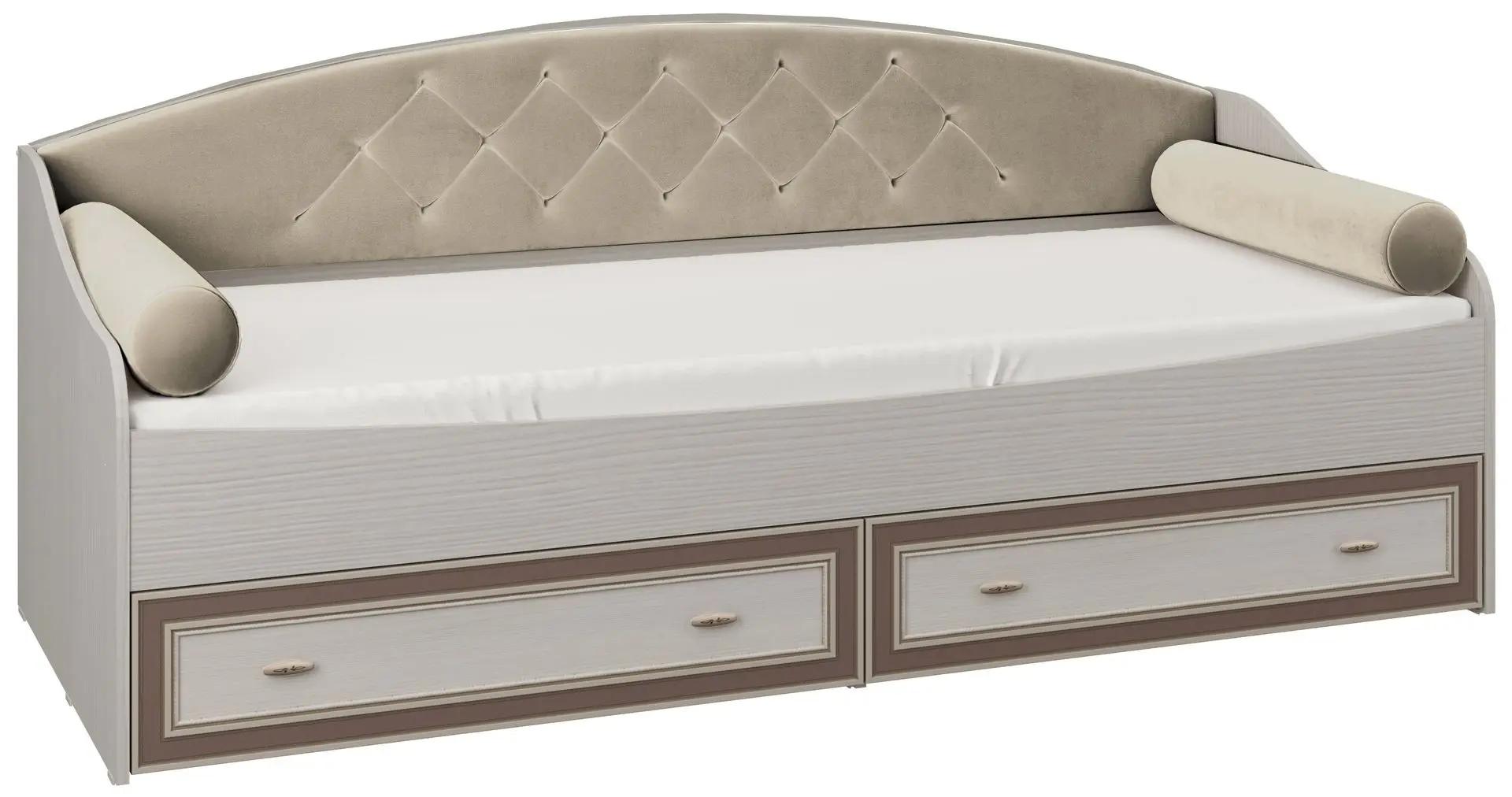 Pat Олмеко Toni-4 80x200 (Woodline Cream/Arusha Wenge/Coffee with milk)