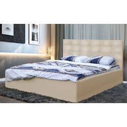 Кровать Олмеко Виктория 160 Бежевый ( с подъем. мех.) Thumb