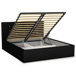 Кровать Олмеко Виктория 160 Черный ( с подъем. мех.) Thumb