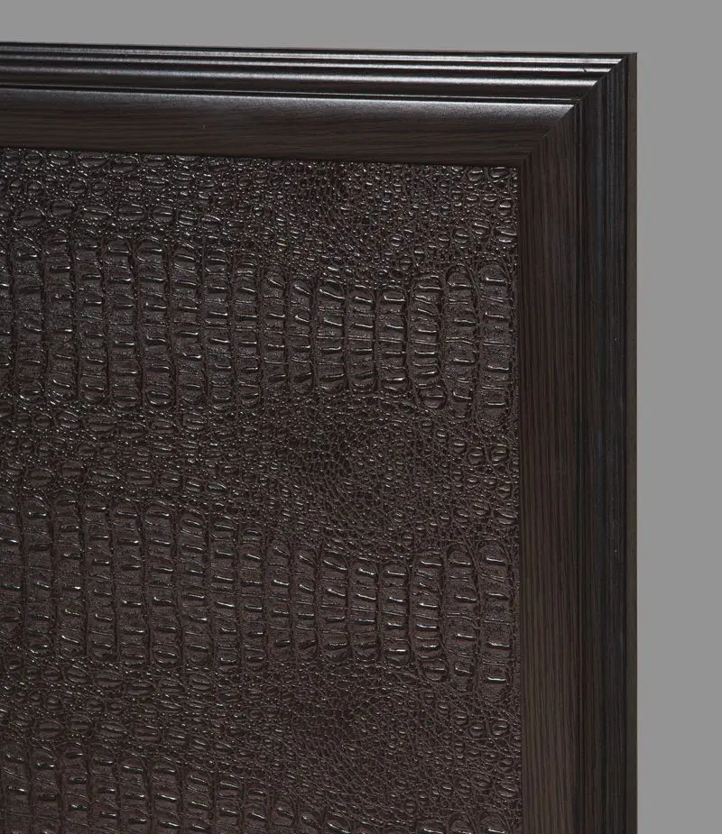 Кровать Олмеко Волжанка 06.258 90x200 (Венге/Темно-Коричневый) - 3