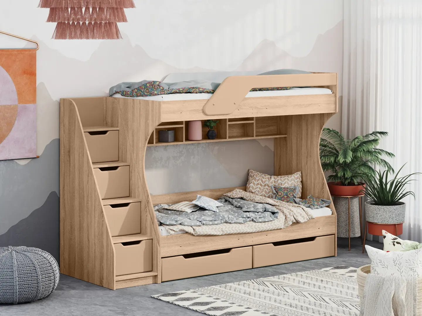 Pat suprapus Пехотин Cadet (Sonoma Oak/Coffe)