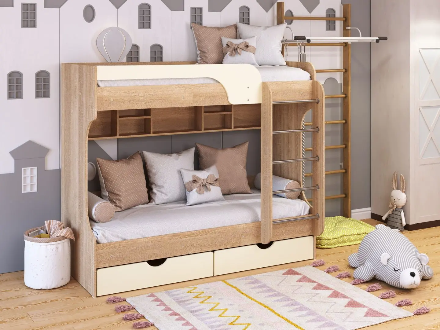 Pat suprapus Пехотин Yunga (Milky Oak/Vanilla)