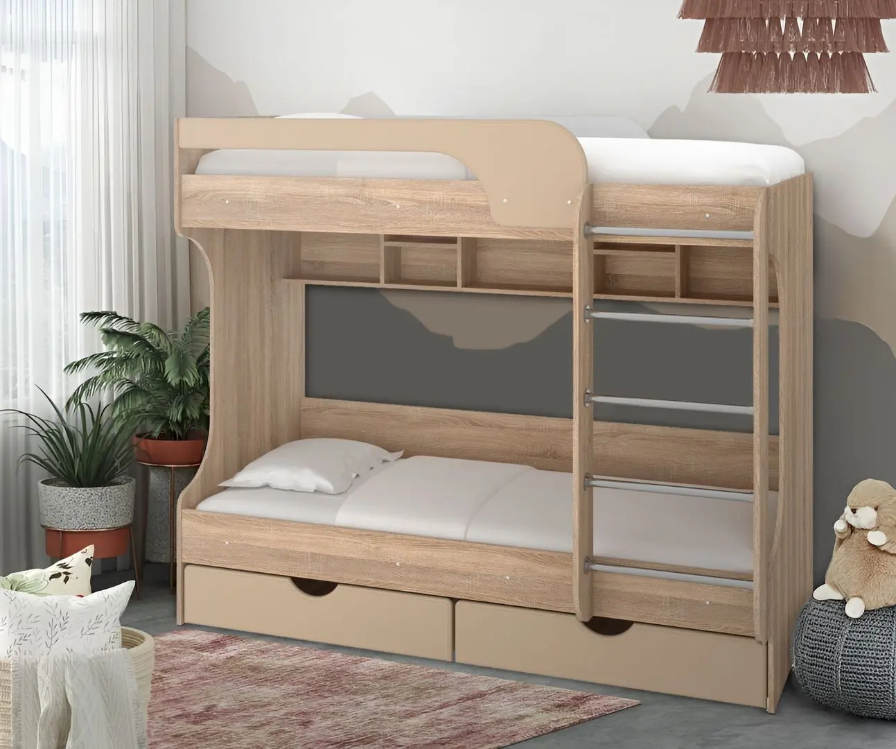 Pat suprapus Пехотин Yunga (Sonoma Oak/Coffee)