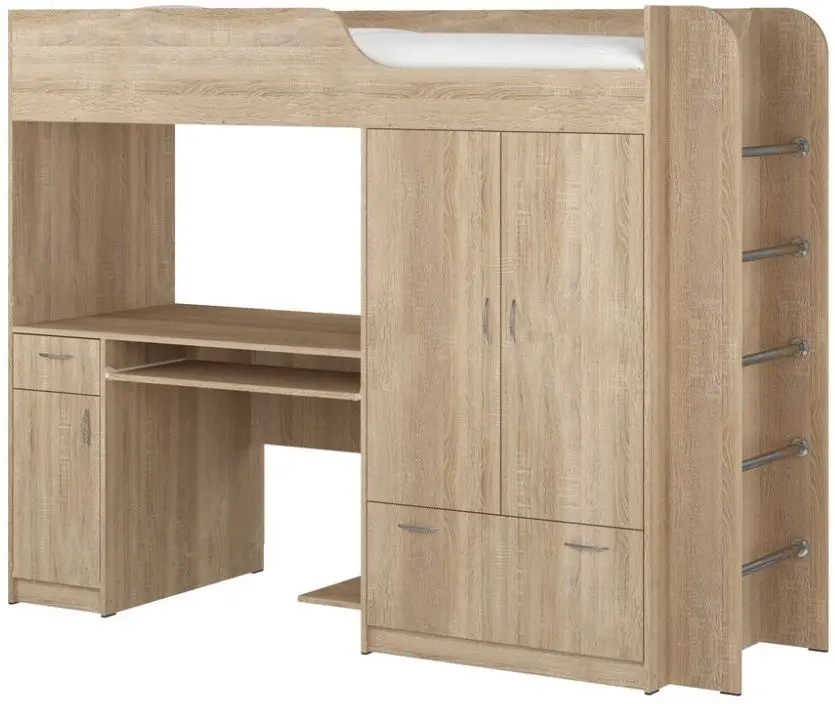 Pat-mansarda Пехотин Duet-1 (Sonoma Oak)