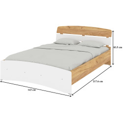 Pat Пехотин Milana 140x200 (Tahoe Oak/White) Thumb